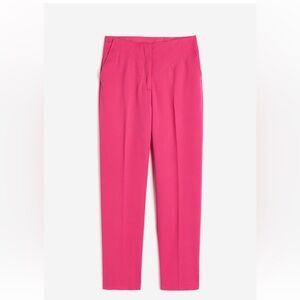 H&M hot pink TAPERED PANTS size 4